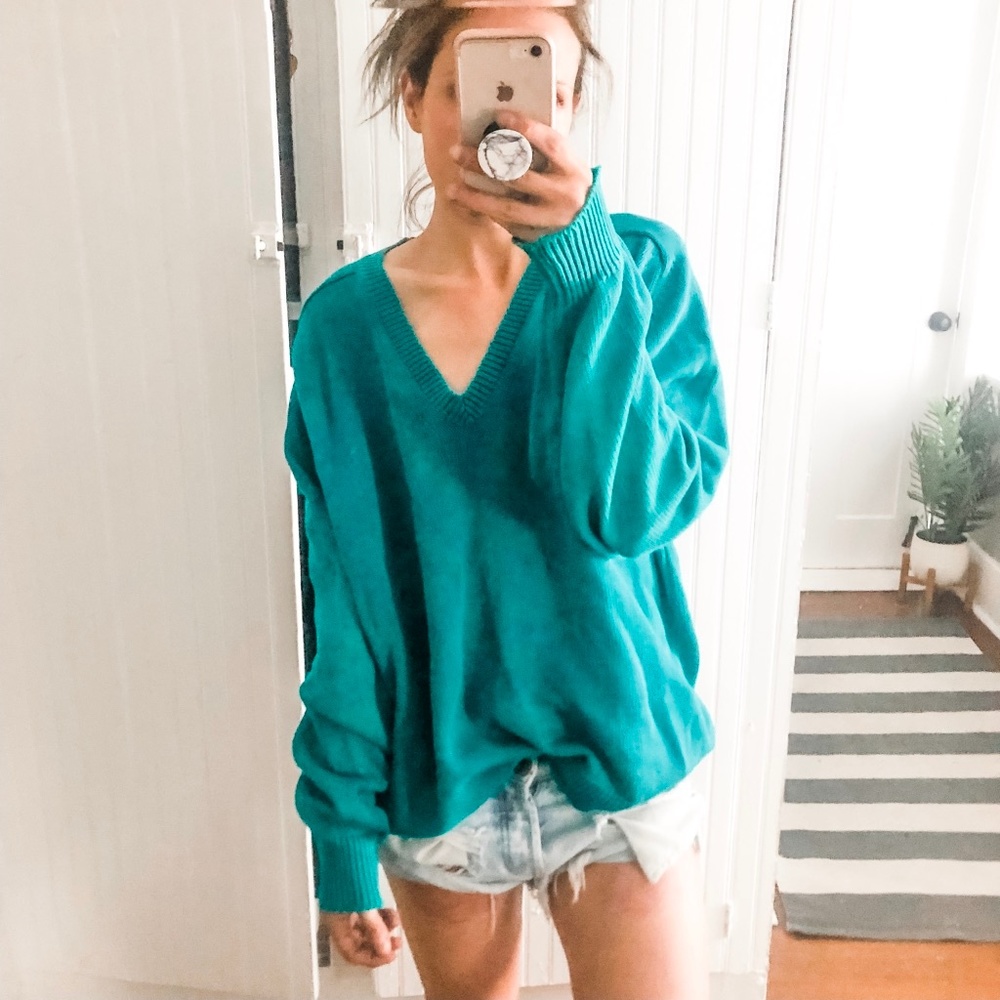 |SOLD| Slouchy 90s Oversized Sweater a5* - Picture 1 of 7